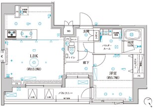 クレイシア品川戸越の物件間取画像